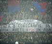 FOTO Contre între suporteri » Cele mai tari bannere de la Derby de România