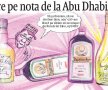 Caricatura zilei » Gino Iorgulescu a fost cu Victor Ponta la Abu Dhabi! Gazeta a "surprins" un dialog savuros :D