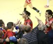 GALERIE FOTO Cît de spectaculos, dar şi cît de dur poate fi un meci de handbal! Cum au suferit fetele noastre în duelul cîştigat cu Spania, 22-20