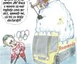 FOTO Ai noştri, ca brazii pe pîrtii » Cele mai tari caricaturi realizate de Emil Mierlă în 2014. Episodul 1: Jocurile Olimpice de la Soci