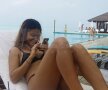 FOTO ”Dodel” îşi răsfaţă iubita în Maldive » Imagini HOT de la plajă cu jumătatea căpitanului Stelei!
