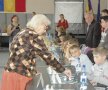 Elisabeta Polihroniade patronează o şcoală din Vaslui