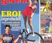 Primă pagină specială a Gazetei de azi » Eroi improbabili: o tenismană şi un ciclist ne înseninează începutul de an