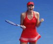 Maria Șarapova nu a stat mult pe teren cu Makarova, foto: reuters