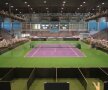 GALERIE FOTO Patinoarul de la Galaţi este gata de meciul România - Spania! Cum arată sala unde va juca Simona Halep