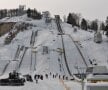 FOTO De la trambulina din cetină la Cupa Mondială » Începe cea de-a treia etapă de CM la sărituri cu schiurile organizată în România