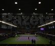 Imagine amuzantă surprinsă de fotoreporterul GSP la Galaţi, unde începe azi confruntarea România-Spania din Fed Cup » Se umflă Dunărea? :)