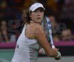 FOTO Spania - România 1-1 » Garbine Muguruza o învinge pe Irina Begu şi egalează scorul după prima zi de Fed Cup
