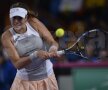 FOTO Spania - România 1-1 » Garbine Muguruza o învinge pe Irina Begu şi egalează scorul după prima zi de Fed Cup