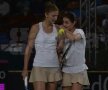 Dublul Irina Begu-Monica Niculescu a jucat un meci incredibil în finalul întîlnirii, punctînd decisiv // Foto: Cristi Preda