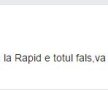 Succesul Rapidului din Ghencea e pus sub semnul întrebării de una dintre gloriile giuleştenilor: "Va fi prea tîrziu"