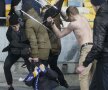 KIEV. Scaun devenit armă în mîna huliganilor dezlănțuiți