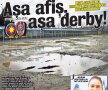 Aşa afiş, aşa derby! Meciul care decidea titlul în trecut se va disputa diseară în anonimat