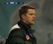 FOTO Fără replică! Moment genial surprins de camerele de luat vederi la Braşov - Dinamo » Flavius Stoican a repetat gestul şi la meciul cu Steaua