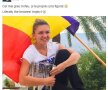 FOTO Simona Halep, dovadă de patriotism după titlul cîştigat la Indian Wells: "Cel mai greu trofeu!"