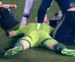 VIDEO şi FOTO Meci abandonat în preliminariile Euro 2016 » Incidente grave provocate de suporteri în Muntenegru - Rusia