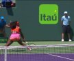VIDEO + FOTO Moment magic oferit de Serena Williams în meciul cu Sabine Lisicki » Lovitură de pe altă planetă reuşită de numărul 1 WTA