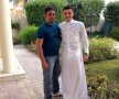 FOTO Keşeru a trecut la îmbrăcămintea locală din Qatar » Fostul stelist, surprins într-o poză inedită