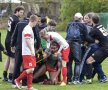 GALERIE FOTO Meciul groazei  în Germania: un fotbalist riscă să-și piardă un ochi după ce a fost snopit în bătaie. Atenție, imagini dure!