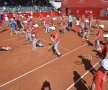 FOTO Tenis, zîmbete şi distracţie » Ilie Năstase, Andrei Pavel, Henri Leconte şi Mansour Bahrami au oferit multe clipe de amuzament