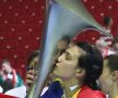 
Sărutul pe care l-a așteptat cinci ani, Cristina jucînd prima finală de Ligă în 2010, cu Oltchim