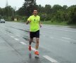 FOTO George Ogăraru participă la ultramaratonul de 100 de kilometri pentru copiii orfani