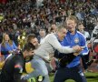 GALERIE FOTO » Imagini fabuloase de la Iași, unde Steaua a sărbătorit titlul pe teren