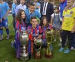 FOTO Tripla și tripleții » Moment special pentru Gâlcă la final! Așa au sărbătorit steliștii Cupa României