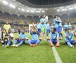 FOTO Tripla și tripleții » Moment special pentru Gâlcă la final! Așa au sărbătorit steliștii Cupa României