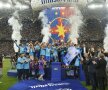FOTO Tripla și tripleții » Moment special pentru Gâlcă la final! Așa au sărbătorit steliștii Cupa României