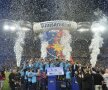 FOTO Tripla și tripleții » Moment special pentru Gâlcă la final! Așa au sărbătorit steliștii Cupa României