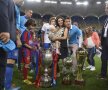 FOTO Tripla și tripleții » Moment special pentru Gâlcă la final! Așa au sărbătorit steliștii Cupa României