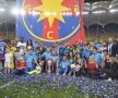 FOTO Tripla și tripleții » Moment special pentru Gâlcă la final! Așa au sărbătorit steliștii Cupa României