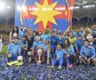 FOTO Să faci ce face Popa! Steaua a cîștigat și Cupa României, după 3-0 cu U Cluj