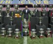 Urmează al 25-lea? Xavi Hernandez a pozat cu cele 24 de trofee adunate în cei 24 de ani la Barcelona. Sîmbătă are ocazia să mai adauge unul: Liga Campionilor