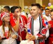 FOTO Pintilii și Bumba, primiți ca niște campioni de fanii lui Hapoel Tel Aviv