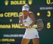 Halep a fost eliminată de la Wimbledon încă din primul tur de o jucătoare de pe locul 106 mondial