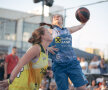 Marius Moga vs Virgil Stănescu, în meciul vedetelor Make-A-Wish la Sport Arena Streetball