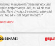 Sistemul meu favorit? Sistemul atacului propice performanței. Atît, nu vă zic mai multe. Nu-l divulg, că e secretul viitorului meu. Na, că v-am băgat în ceaţă!