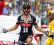 Germanul Simon Geschke (Giant-Alpecin) a cîștigat etapa a 17-a din Turul Franței, după ce a supraviețuit unei evadări mamut formată în prima zi de Alpi, foto: reuters
