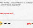 Dacă Mircea Lucescu îmi cerea să pun capul pe șina trenului, îl ascultam