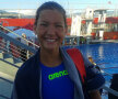 Povestea primului aur românesc de la FOTE 2015, înotătoarea Claudia Gâdea, 14 ani, 400m mixt: "Venise cu frică de apă!"