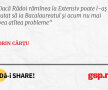 Dacă Rădoi rămînea la Extensiv poate l-aş fi ajutat să ia Bacalaureatul şi acum nu mai avea atîtea probleme