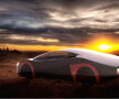 FOTO Mașina viitorului » Un super-bolid electric, pe energie solară, care nu trebuie încărcat
