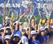 Zîmbete printre copii » Simona Halep a participat ieri la inaugurarea a două terenuri de zgură în cadrul complexului sportiv "Ion Ţiriac"