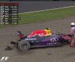 VIDEO + FOTO Rosberg, pole-position în MP al Japoniei » Calificările au fost întrerupte din cauza unui accident horror al lui Kvyat