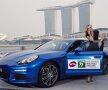 Vedere de la Singapore cu Maria Şarapova şi un Porsche