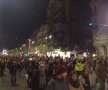 FOTO + VIDEO Mii de persoane au invadat străzile din Capitală: "Furia noastră / Panica voastră" » Filmul complet al protestelor » Prima măsură luată de autorități