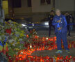 VIDEO+FOTO "Tricolorii" s-au recules la locul tragediei din Colectiv 