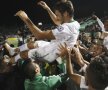 ULTIMUL MECI. Legendarul Raul Gonzalez a jucat aseară ultimul meci din carieră. Echipa sa, New York Cosmos, s-a impus în fața celor de la Ottawa Fury, scor 3-2, în finala NASL (foto: Reuters)